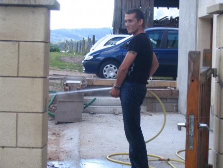 Le pompier en action