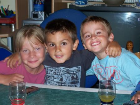 Oc�ane, Alexandre et Enzo