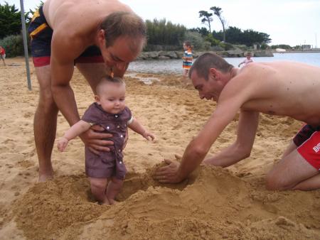 Thierry, Mathilde et Olivier