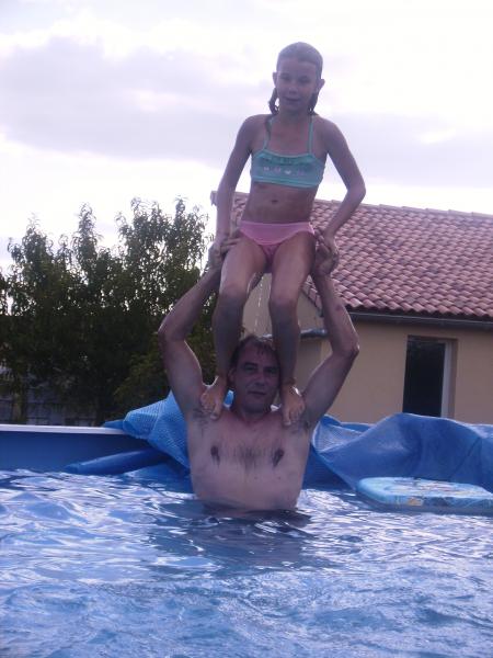 Un petit ploufff dans l'eau