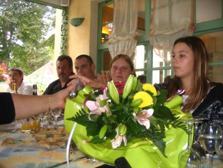 Le bouquet de fleurs